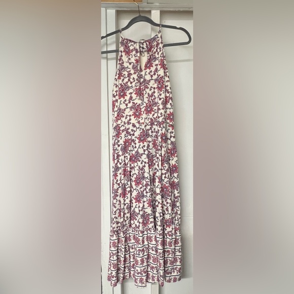 Women’s Chaps Halter top paisley Maxi dress - size L, NWOT - Picture 2 of 3